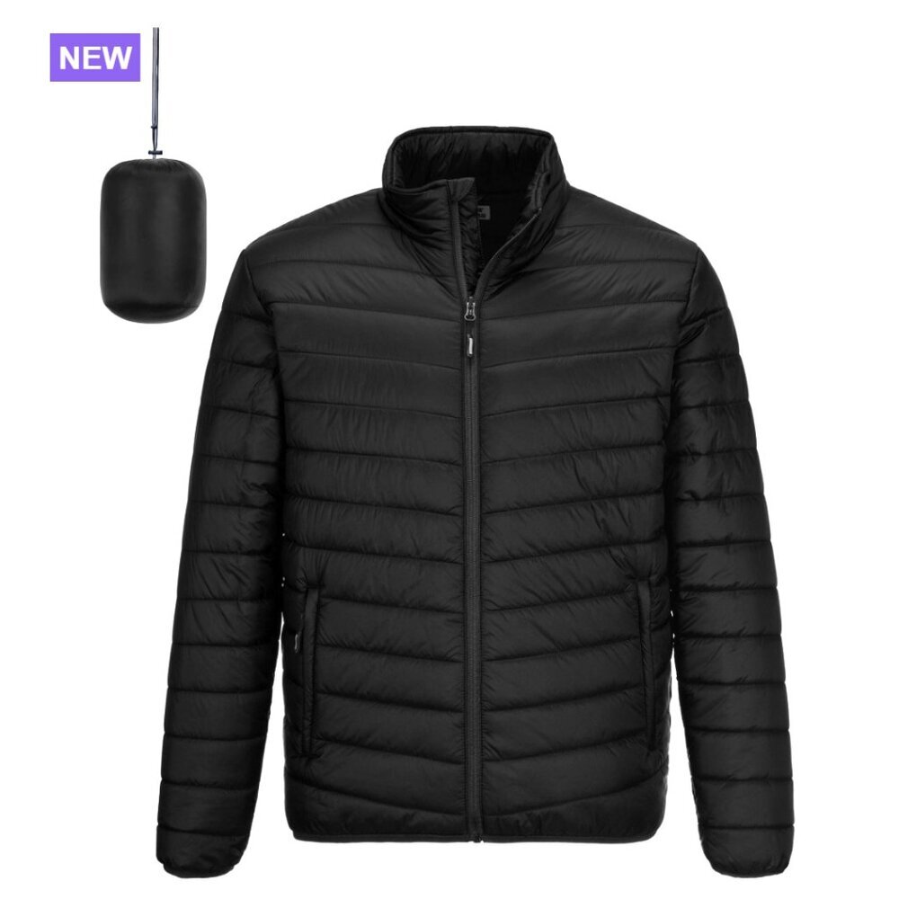 Lightweight Packable Puffer Winter Jacket Insulated Nylon Polyester